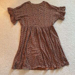 Rylee + Cru - Cheetah Babydoll Dress - EUC
